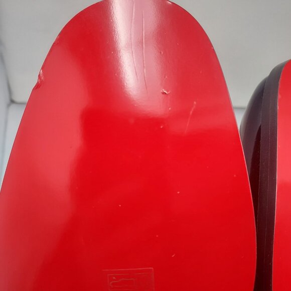 Christian Louboutin MENS Chambeliss Patent Leather Derby Shoe - Picture 10 of 12